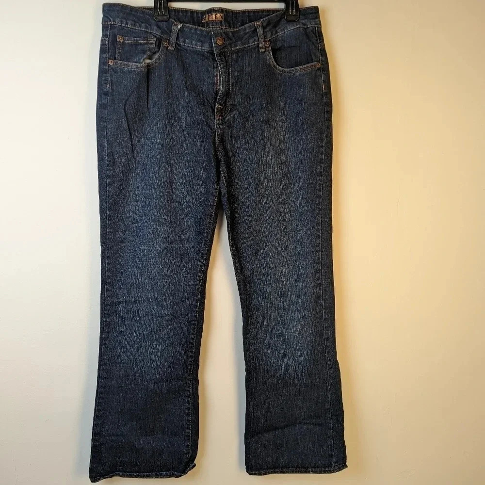 Sarah Jessica Parker Bitten Straight Leg Jeans - 16 S